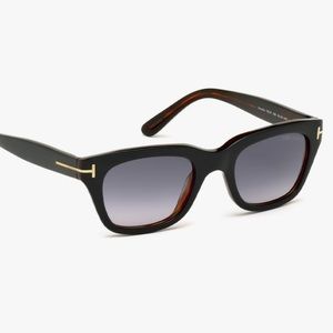 Tom Ford Snowdon 0237 Sunglasses 05B - Black - Other / Gradient Smoke / 52